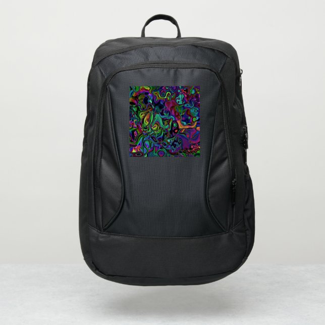 Brain Melt  Adidas Backpack (Front)