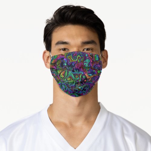 Brain Melt  Adult Cloth Face Mask