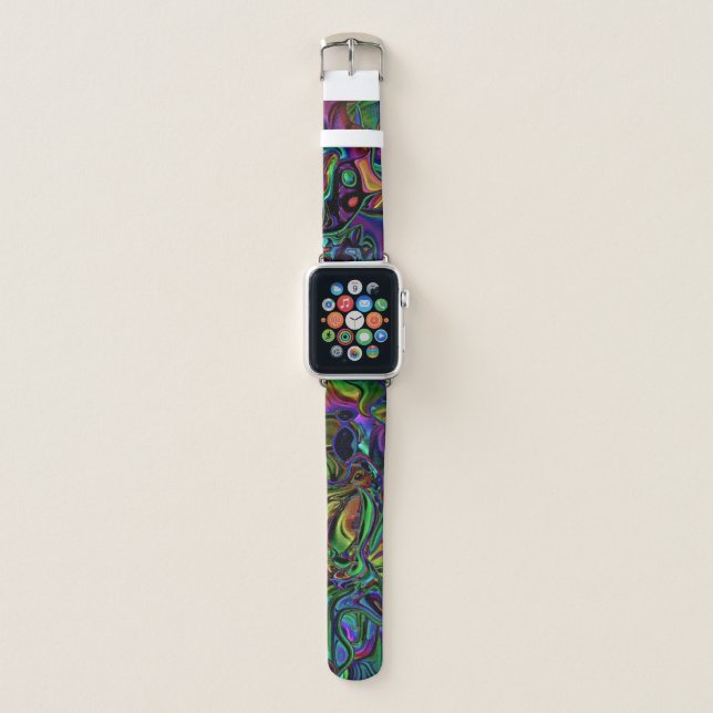 Brain Melt  Apple Watch Band (Front)