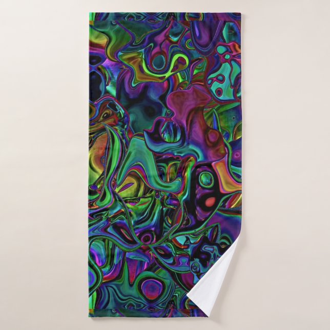 Brain Melt  Bath Towel Set (Bath Towel)