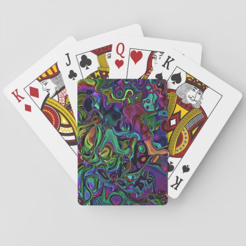 Brain Melt  Bicycle Playing Cards