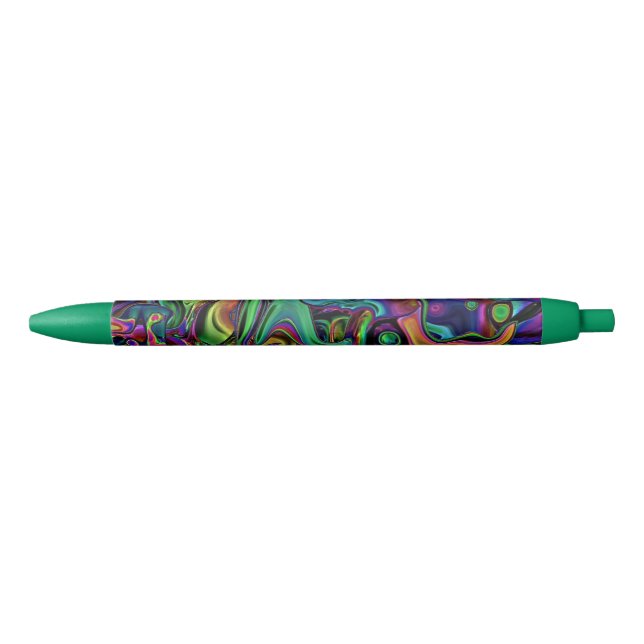 Brain Melt  Black Ink Pen (Front)