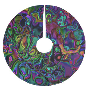 Brain Melt Brushed Polyester Tree Skirt