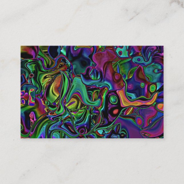 Brain Melt  Business Card (Front)