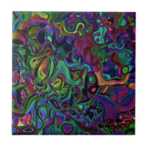 Brain Melt Ceramic Tile