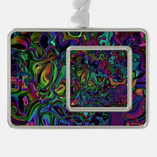 Brain Melt  Christmas Ornament (Front)