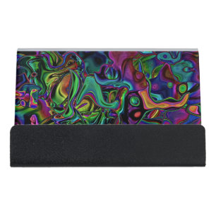 Brain Melt  Desk Business Card Holder
