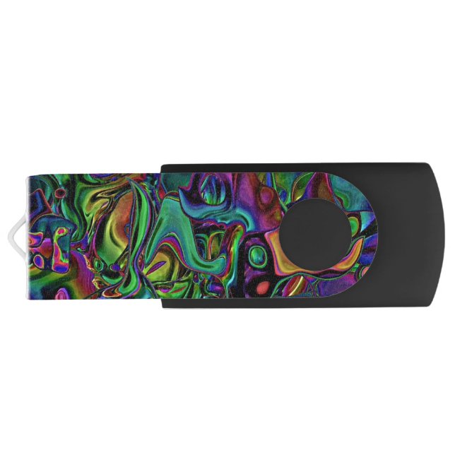 Brain Melt  Flash Drive (Back)