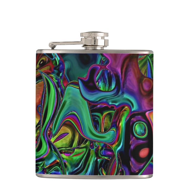 Brain Melt  Flask (Front)