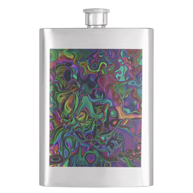 Brain Melt  Flask (Front)