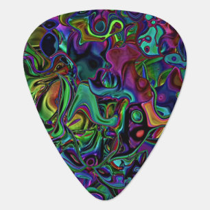 Brain Melt Guitar Pick