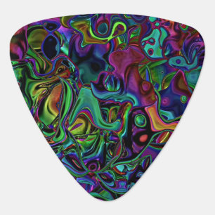 Brain Melt Guitar Pick