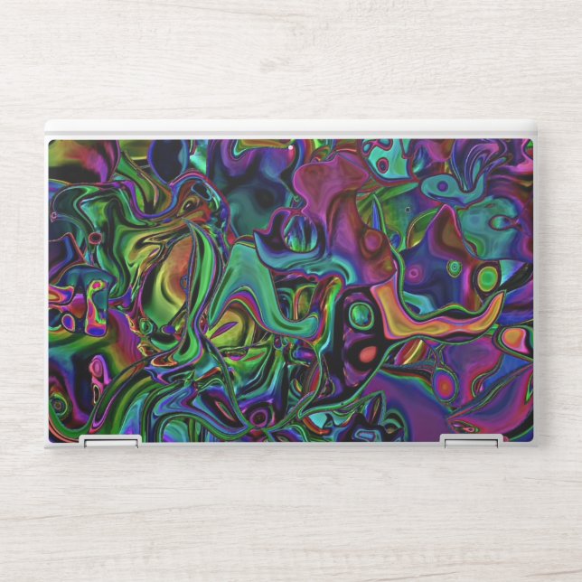 Brain Melt  HP Laptop Skin (Front)
