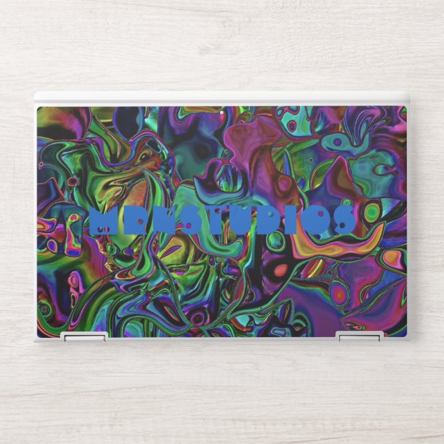 Brain Melt  HP Laptop Skin (Front)