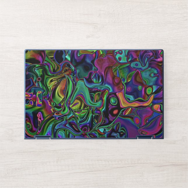 Brain Melt  HP Laptop Skin (Front)