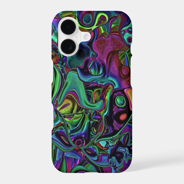 Brain Melt  Iphone Case (Back)