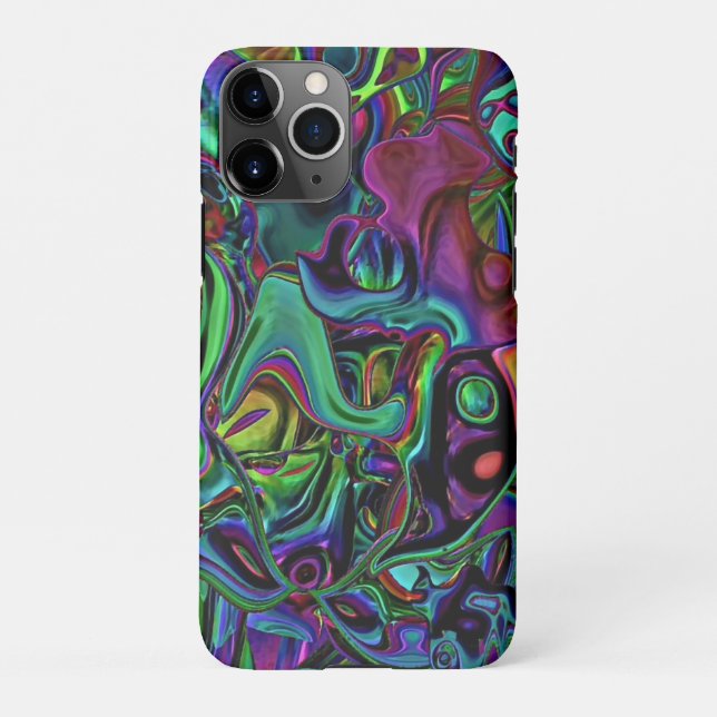 Brain Melt  iPhone Case (Back)