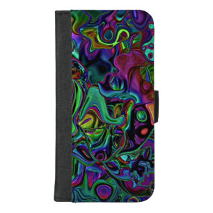 Brain Melt iPhone Wallet Case