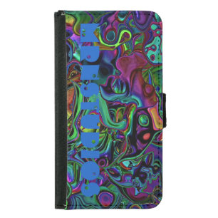 Brain Melt  iPhone Wallet Case