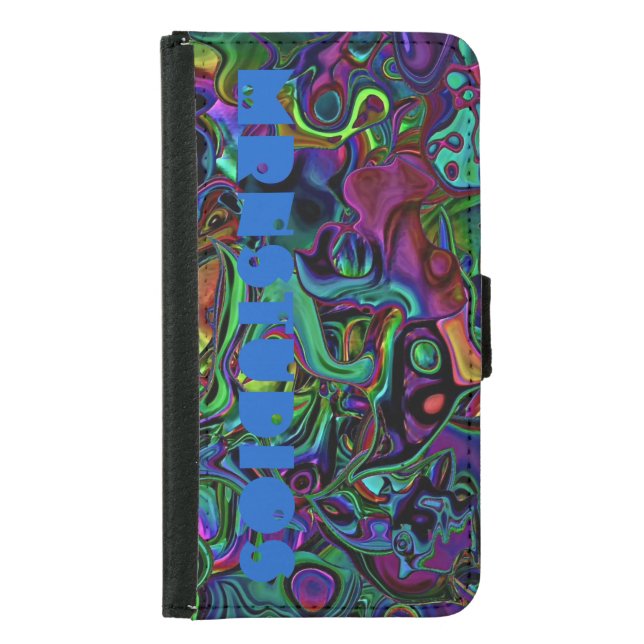 Brain Melt  iPhone Wallet Case (Front)