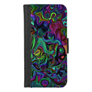 Brain Melt iPhone Wallet Case