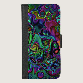 Brain Melt  iPhone Wallet Case