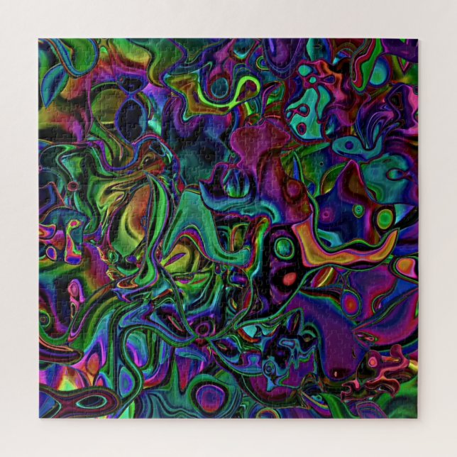 Brain Melt  Jigsaw Puzzle (Vertical)