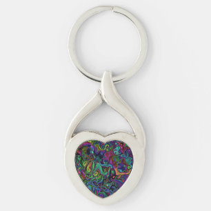 Brain Melt Keychain