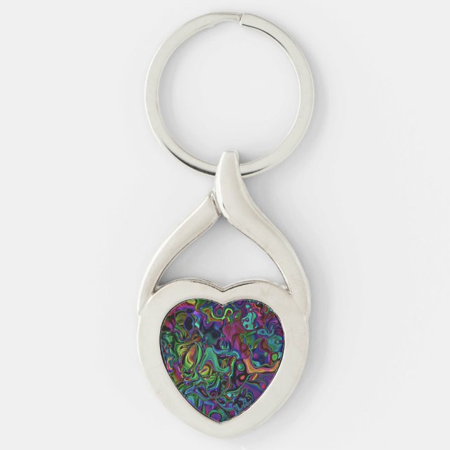 Brain Melt  Keychain (Front)