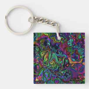 Brain Melt  Keychain