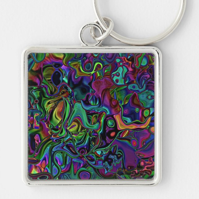 Brain Melt  Keychain (Front)