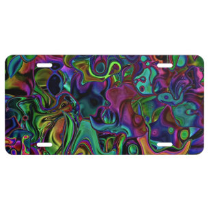 Brain Melt  License Plate