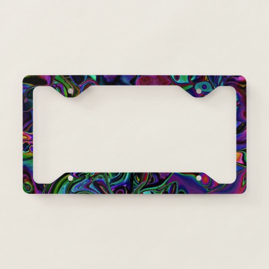 Brain Melt License Plate Frame | Zazzle.com