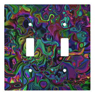 Brain Melt Light Switch Cover