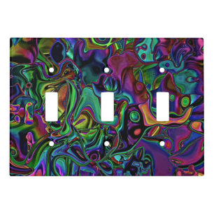 Brain Melt Light Switch Cover