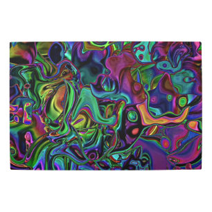 Brain Melt Metal Print