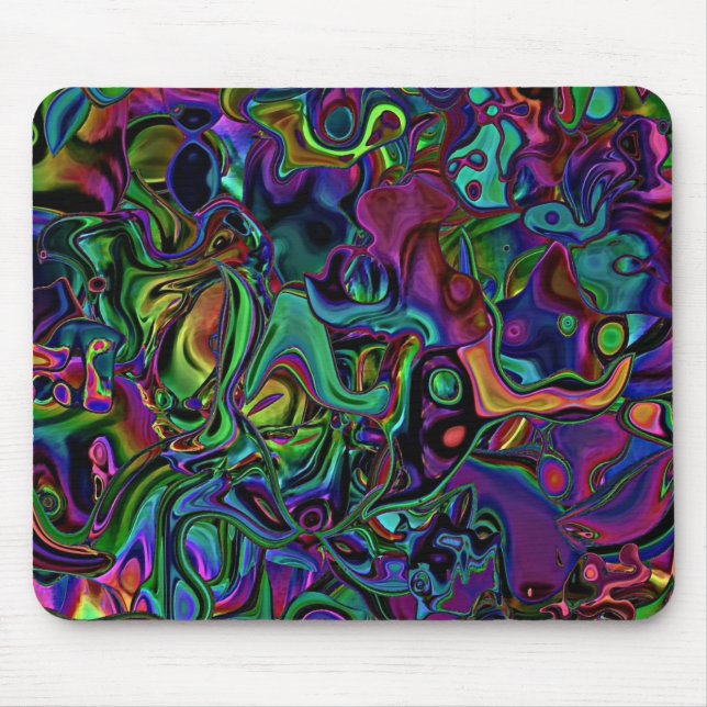 Brain Melt  Mouse Pad (Front)