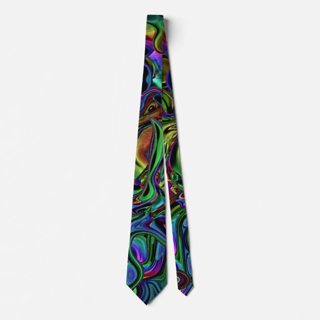 Brain Melt  Neck Tie (Front)