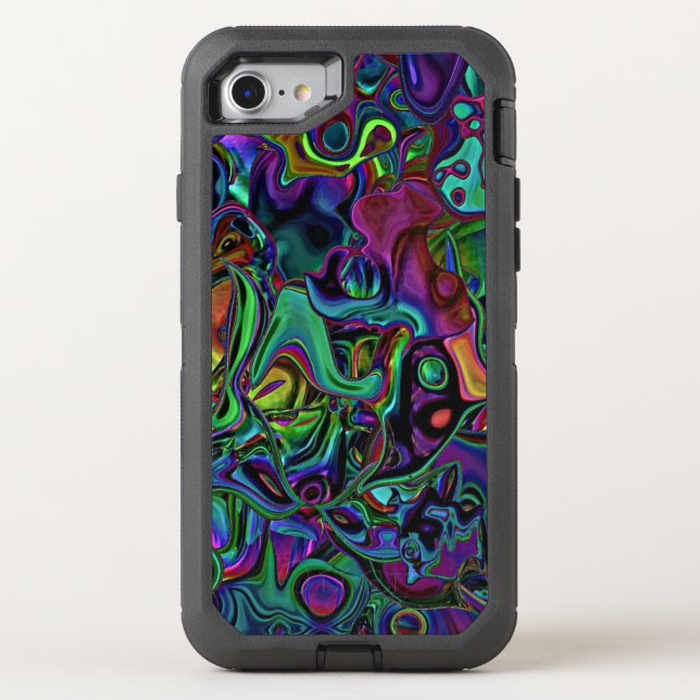 Brain Melt  Otterbox iPhone Case (Back)