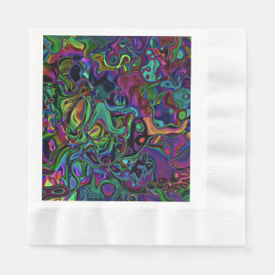 Brain Melt Paper Guest Towels Napkins