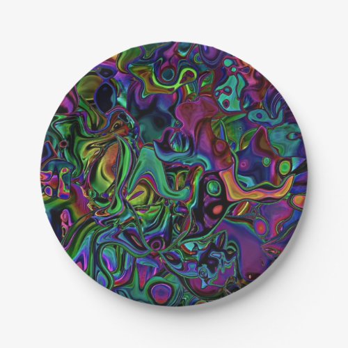 Brain Melt  Paper Plates