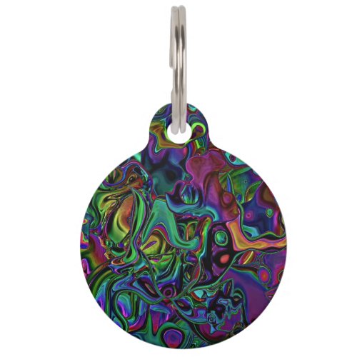 Brain Melt  Pet ID Tag