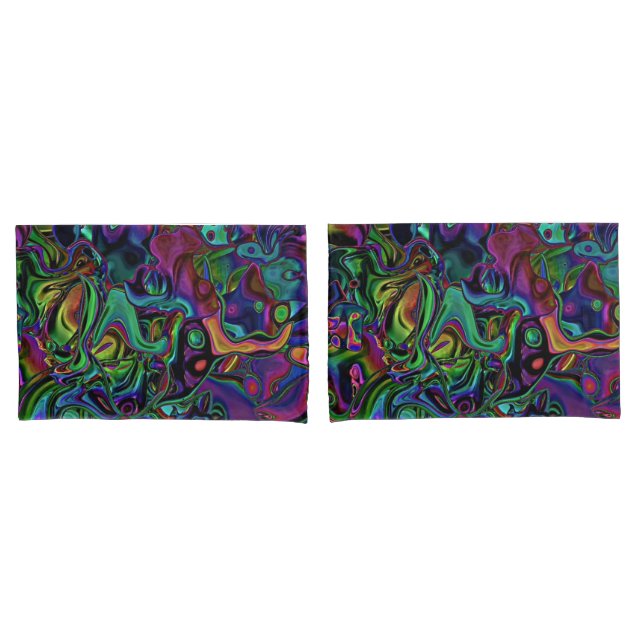 Brain Melt  Pillow Case (Front-Set)
