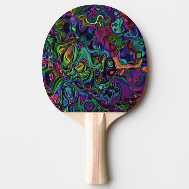 Brain Melt  Ping Pong Paddle (Front)