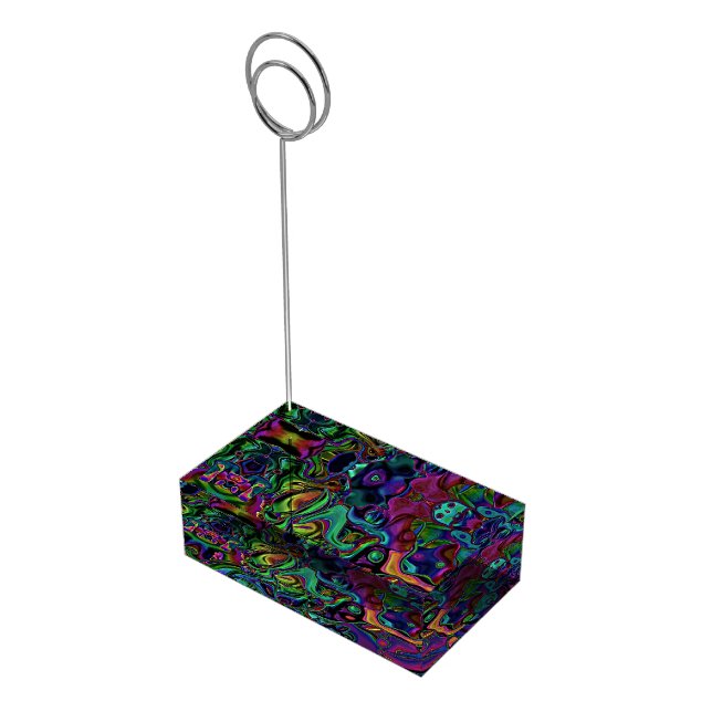 Brain Melt  Place Card Holder (Corner)