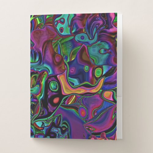 Brain Melt  Pocket Folder