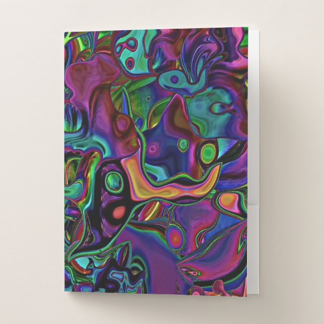 Brain Melt  Pocket Folder (Front)