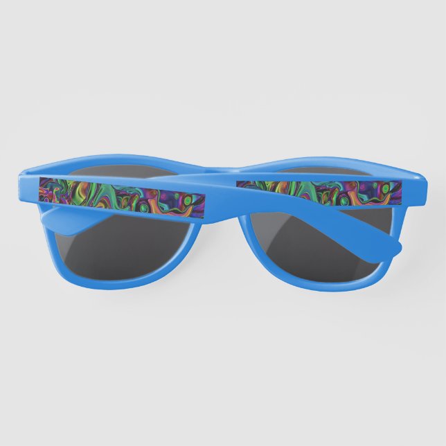 Brain Melt  Sunglasses (Back)