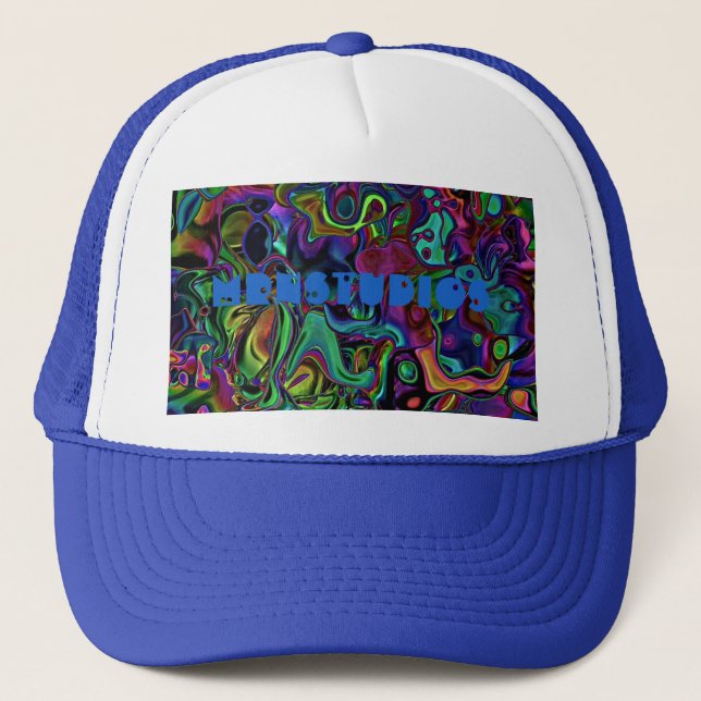 Brain Melt  Trucker Hat (Front)