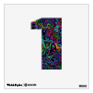 Brain Melt Wall Decal